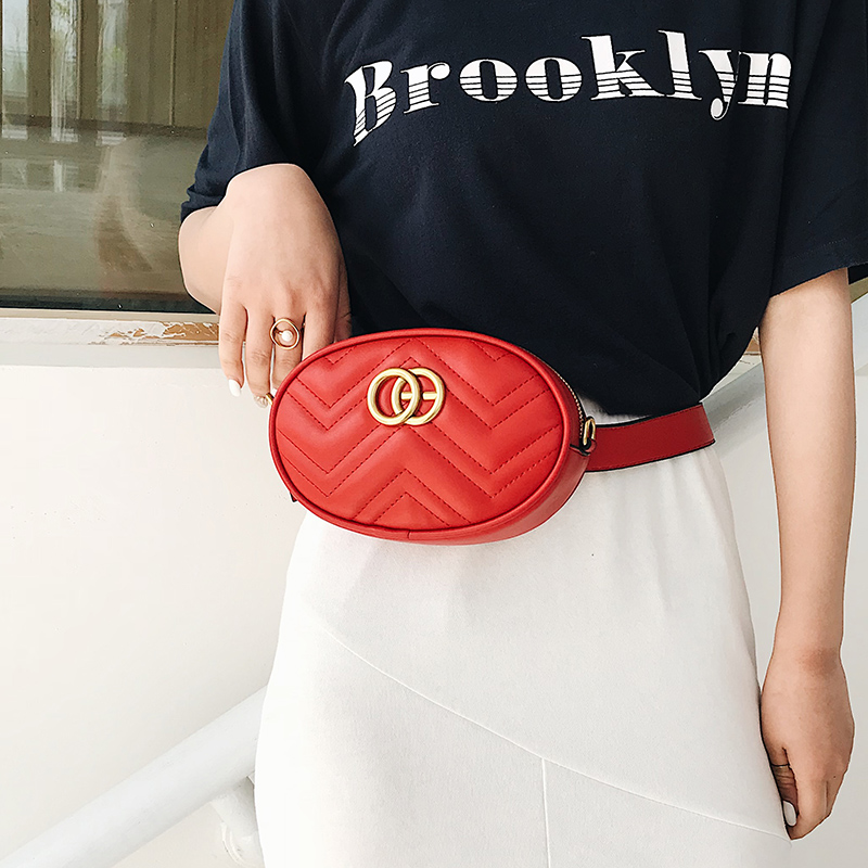 Women’s pack PU leather waist bag