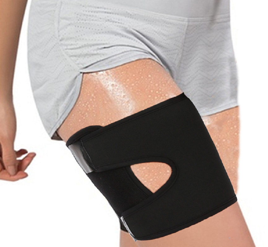 Neoprene Thigh Wraps Adjustable Workout Leg Support