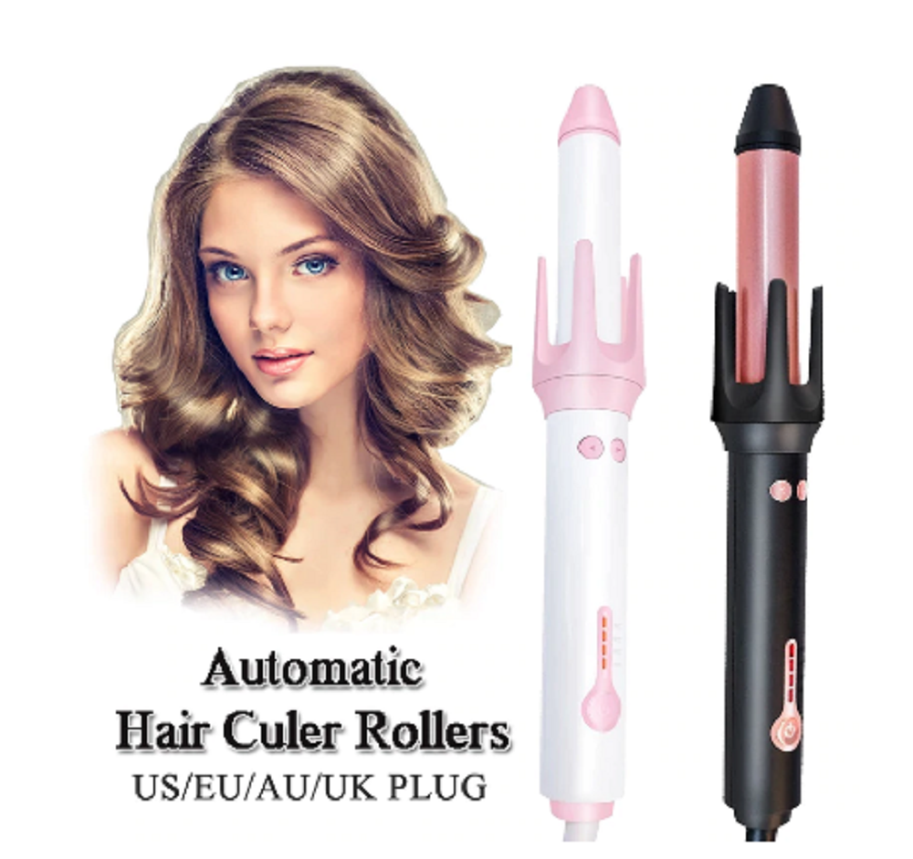 Automatic Rotating Curling Wand for Long-Lasting Curls
