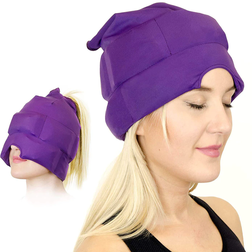 Headache & migraine relief hat