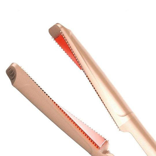 2-in-1 Hair Curler and Straightener Ceramic Iron