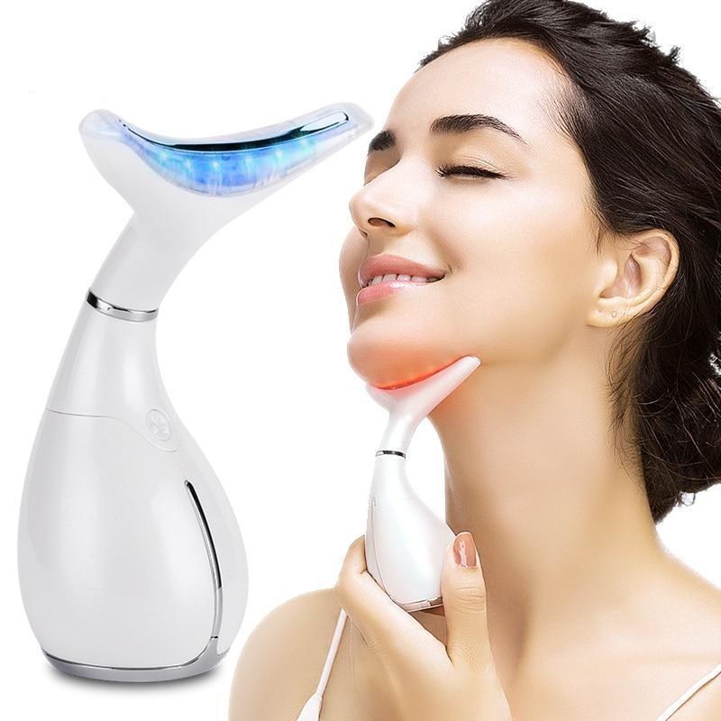 Facial and Neck Massage Device