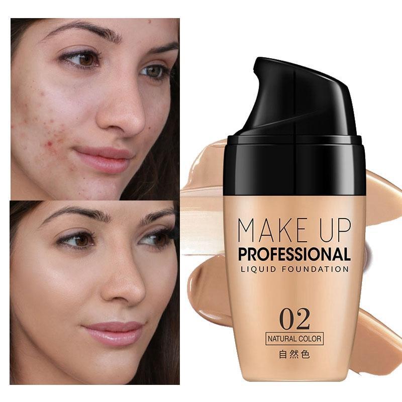 Long-Wear Matte Liquid Foundation, Full Coverage