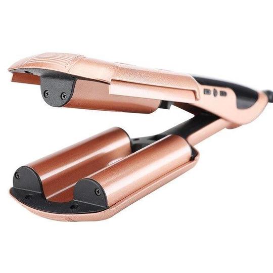 Triple Barrel Wave Curling Iron, Ceramic Hair Waver